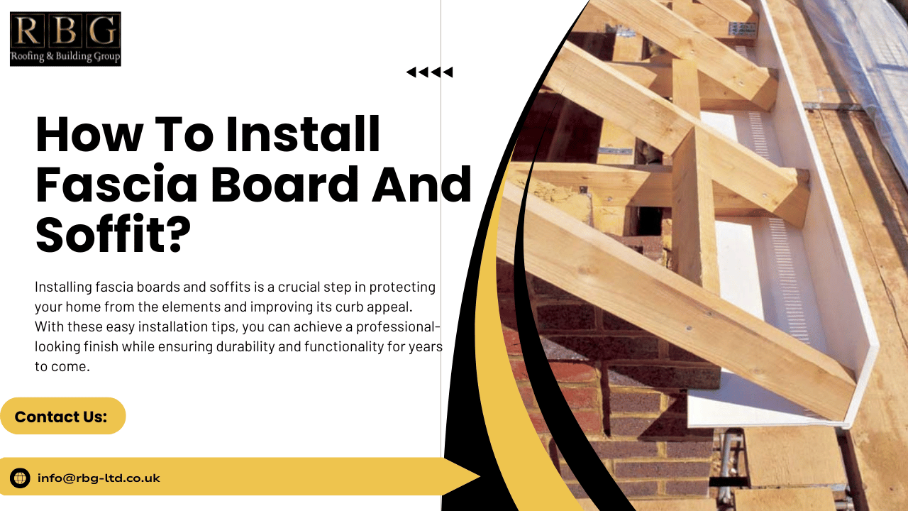 How To Install Fascia Board And Soffit