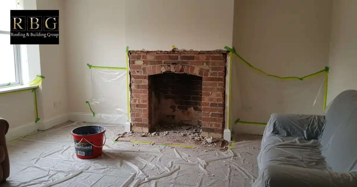 How to Remove Chimney Breast 5 Empty the Room and Get Set Up