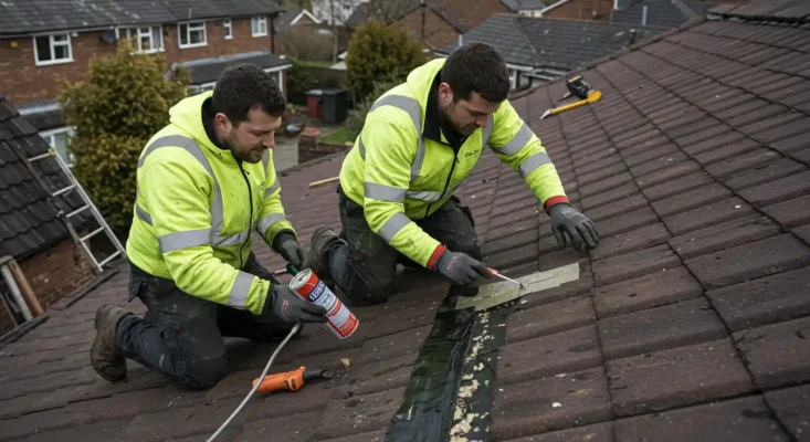 leak roof repair coleford
