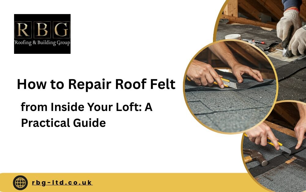 How to Repair Roof Felt from inside