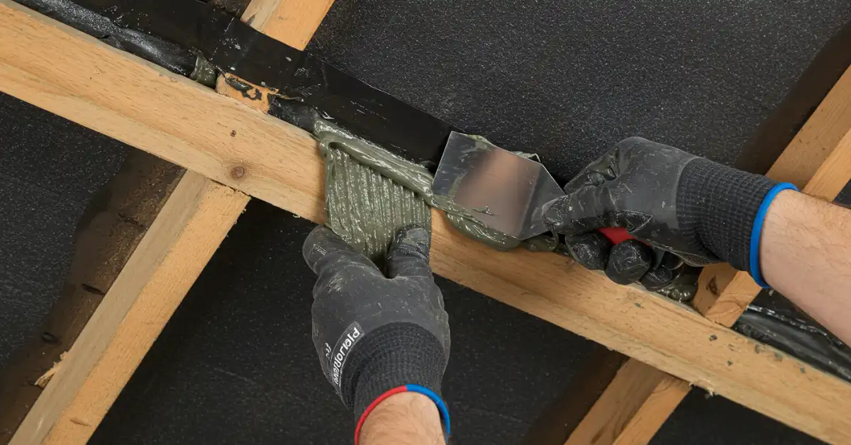 How to Repair Roof Felt from Inside Your Loft: A Practical Homeowner’s Guide 6 Sealing the edges of the roof patch