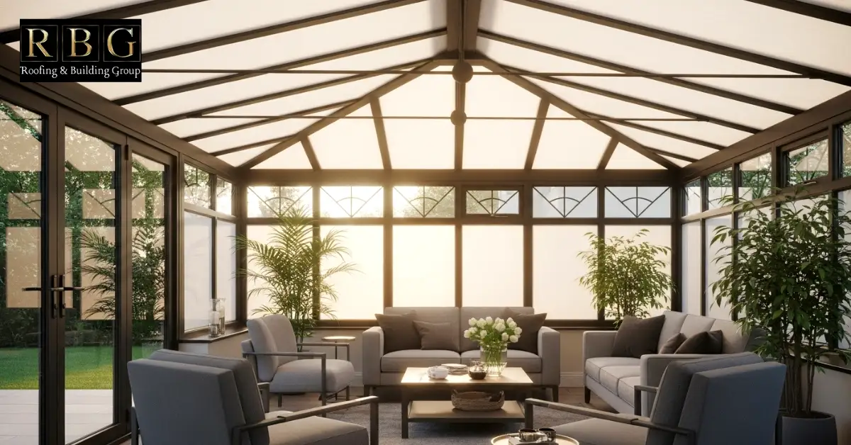 Insulated roof panels for conservatory roof insulation