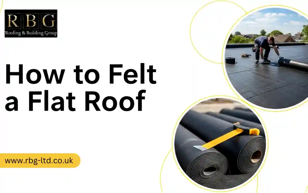 How to felt flat roof