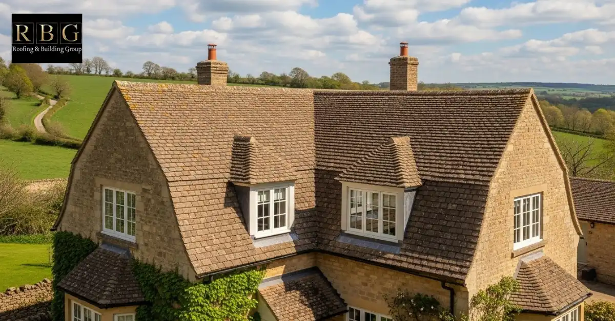 Gambrel roof design showing different roof types used on houses