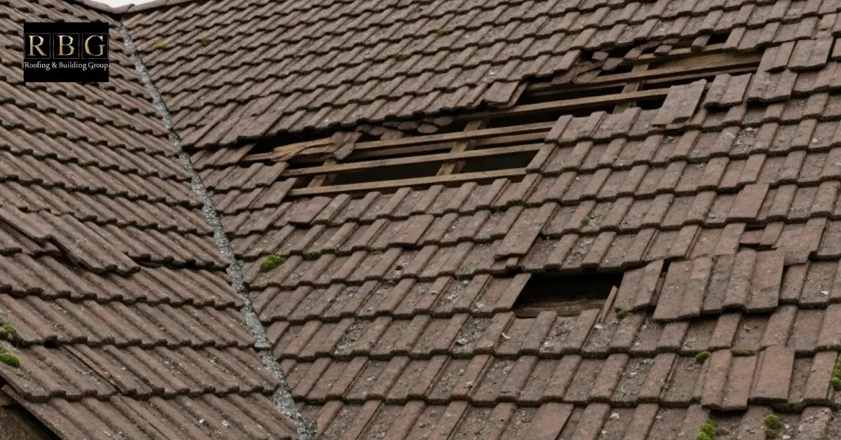 Common Roof Problems in the UK & How to Fix Them 3 Cracked or missing tiles roofing isssue