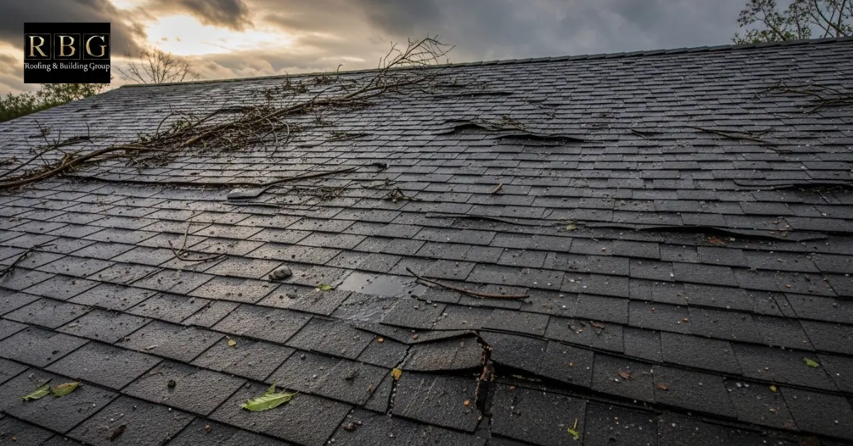 Common Roof Problems in the UK & How to Fix Them 5 Hail and Storm roof Damage