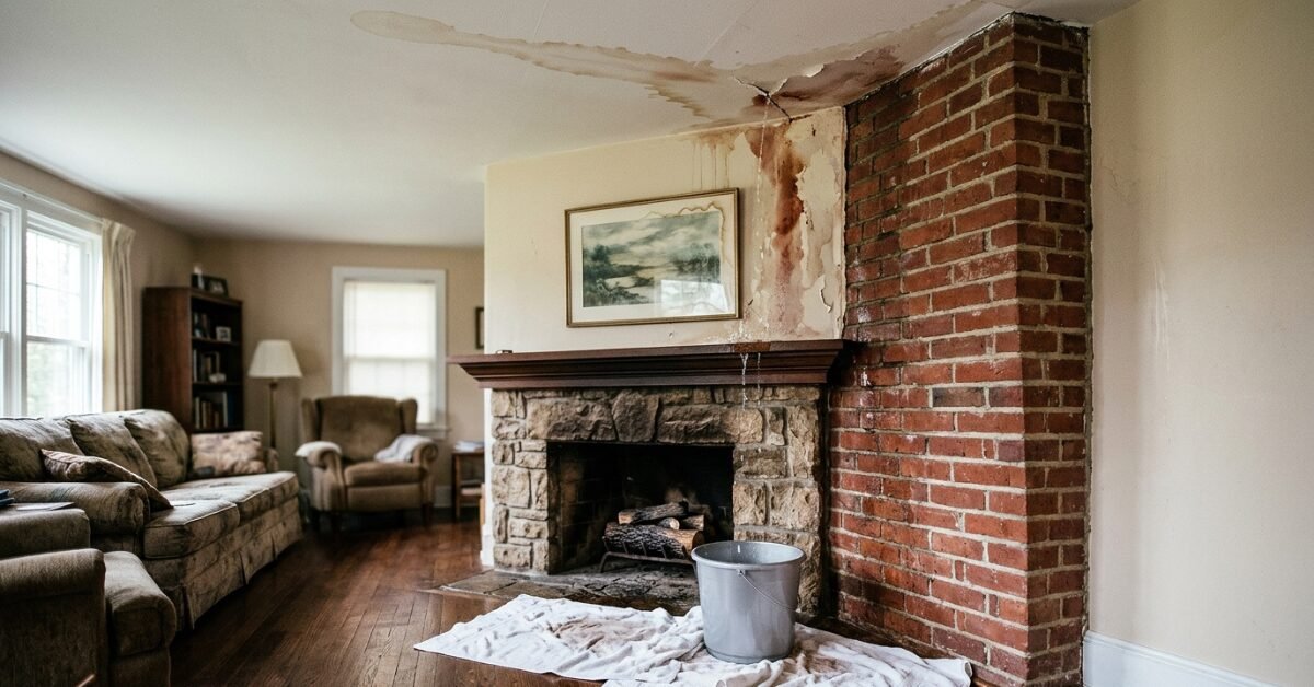 How to fix a Chimney leak in the UK 2 common Causes of a Chimney Leak